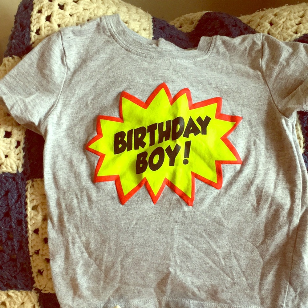 Boy’s birthday boy shirt
